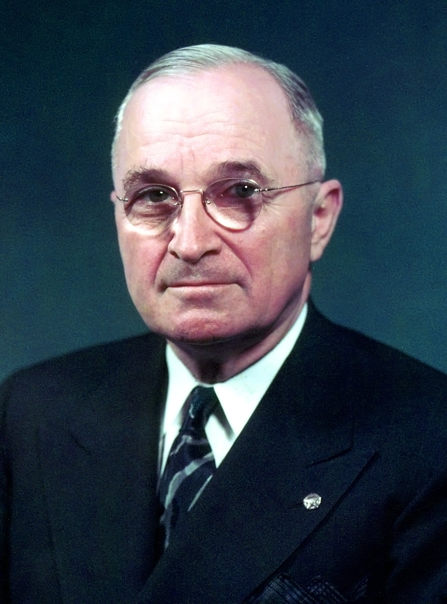 Portrait of Harry S. Truman, a famous Freemason — Belton Lodge No. 450, Missouri