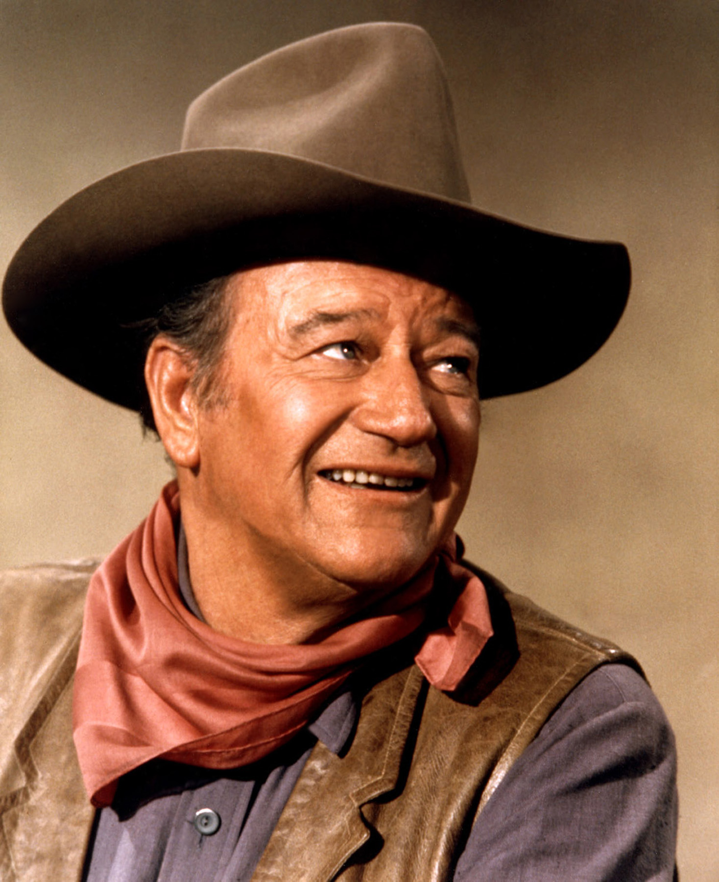 Portrait of John Wayne, a famous Freemason — Marion McDaniel Lodge No. 56, Arizona