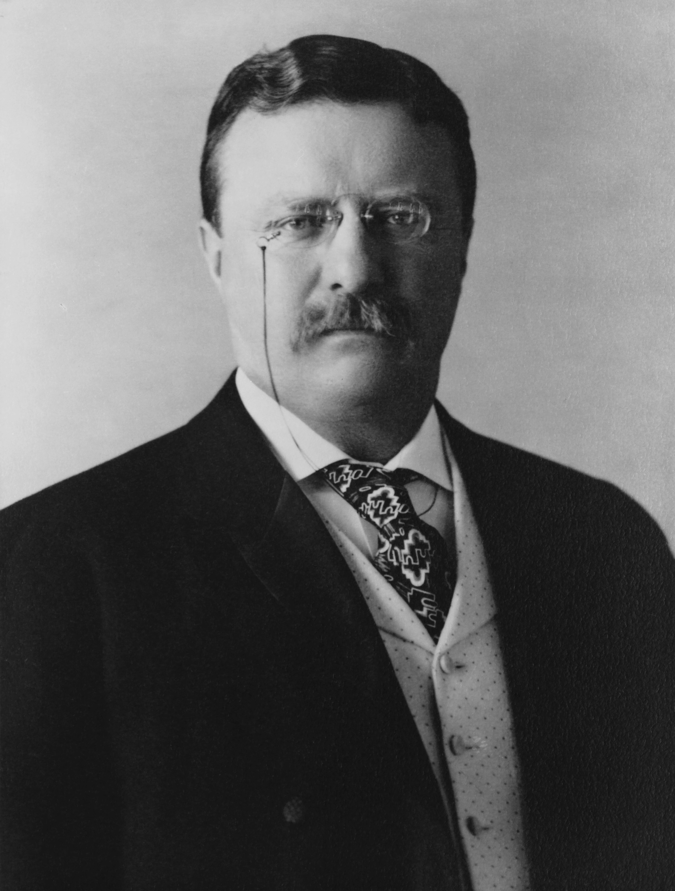 Portrait of Theodore Roosevelt, a famous Freemason — Matinecock Lodge No. 806, New York