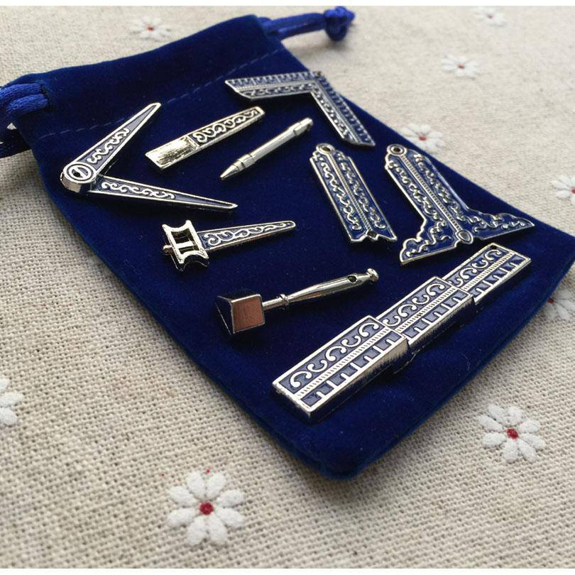 Miniature Working Tools Set — 9 Pieces