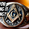 How to wear a masonic ring