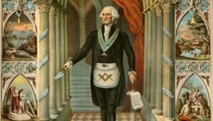 George Washington's masonic apron