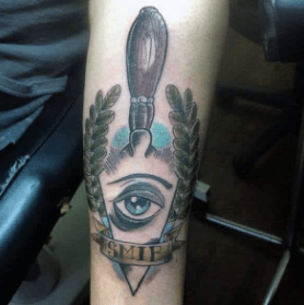 Masonic Trowel Tattoo